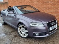 USED 2012 12 AUDI A3 CABRIOLET 1.2 TFSI S line Convertible 2dr Petrol Manual Euro 5 (s/s) (105 ps) 