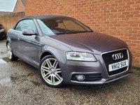 USED 2012 12 AUDI A3 CABRIOLET 1.2 TFSI S line Convertible 2dr Petrol Manual Euro 5 (s/s) (105 ps) 