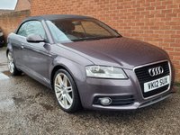 USED 2012 12 AUDI A3 CABRIOLET 1.2 TFSI S line Convertible 2dr Petrol Manual Euro 5 (s/s) (105 ps) 