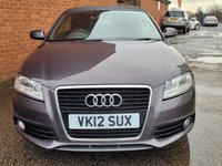 USED 2012 12 AUDI A3 CABRIOLET 1.2 TFSI S line Convertible 2dr Petrol Manual Euro 5 (s/s) (105 ps) 