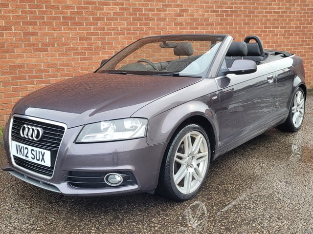 2012 12 Audi A3 Cabriolet 1.2 TFSI S line Convertible 2dr Petrol Manual Euro 5 (s/s) (105 ps)