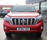 USED 2016 66 TOYOTA LAND CRUISER 2.8D Icon SUV 5dr Diesel Auto 4WD Euro 6 (7 Seats) (177 ps) Vermilon Red Metallic (&pound;700 option), Full Black Leather Interior, 7 Seats, 18" Alloy Wheels, Heated Seats, Electric Adjustable Seats, Bluetooth Phone and Music Streaming, Satellite Navigation, LED Headlights, JBL Premium Sound System, Fold Flat 3rd Row Seats, Privacy Glass, Front and Rear Parking Sensors, Rear View Camera, Front Armrest Fridge, Hill Start Assist Control, 7in High Resolution Touch Screen, Triple Zone Climate Control, Cruise Control, DAB Radio, Downhill Assist Control, Electric Fo