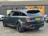 USED 2018 68 LAND ROVER RANGE ROVER SPORT 3.0 SD V6 Autobiography Dynamic SUV 5dr Diesel Auto 4WD Euro 6 (s/s) (306 ps) PAN ROOF * RED/BLACK INTERIOR