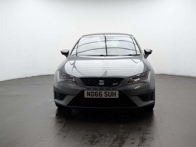 USED 2016 66 SEAT LEON 2.0 TSI Cupra 290 Black Hatchback 5dr Petrol Manual Euro 6 (s/s) (290 ps) PARKING SENSORS +ELECTRIC DOOR MIRR CLICK & COLLECT/HOME DELIVERY