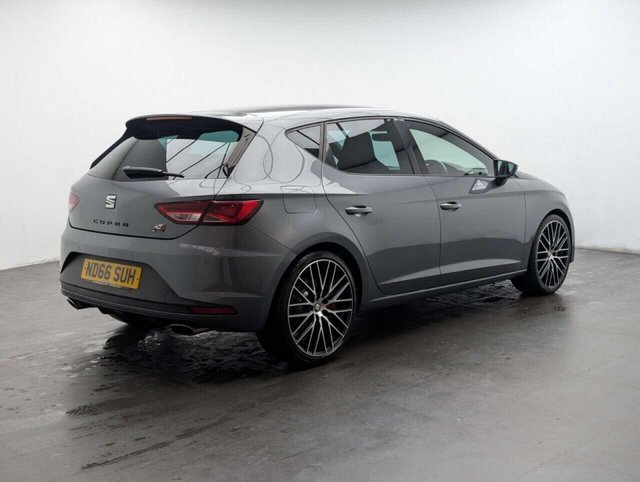 USED 2016 66 SEAT LEON 2.0 TSI Cupra 290 Black Hatchback 5dr Petrol Manual Euro 6 (s/s) (290 ps) PARKING SENSORS +ELECTRIC DOOR MIRR CLICK & COLLECT/HOME DELIVERY