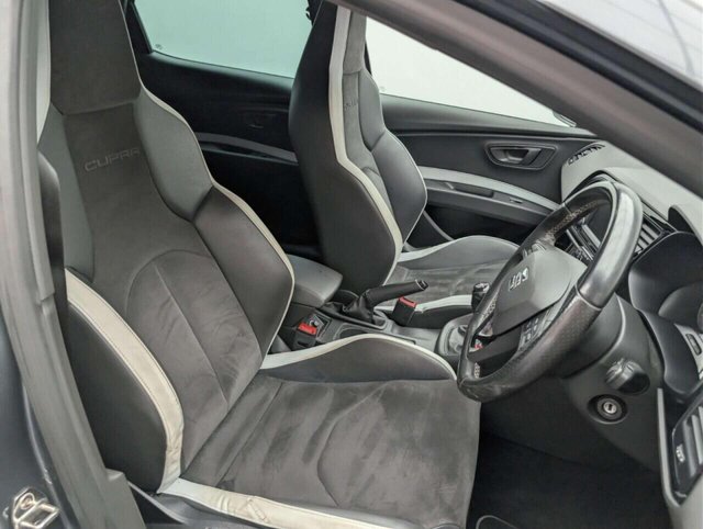 USED 2016 66 SEAT LEON 2.0 TSI Cupra 290 Black Hatchback 5dr Petrol Manual Euro 6 (s/s) (290 ps) PARKING SENSORS +ELECTRIC DOOR MIRR CLICK & COLLECT/HOME DELIVERY