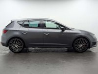 USED 2016 66 SEAT LEON 2.0 TSI Cupra 290 Black Hatchback 5dr Petrol Manual Euro 6 (s/s) (290 ps) PARKING SENSORS +ELECTRIC DOOR MIRR CLICK & COLLECT/HOME DELIVERY