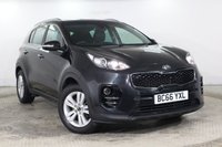 USED 2017 66 KIA SPORTAGE 1.7 CRDi 2 SUV 5dr Diesel Manual Euro 6 (s/s) (114 bhp) Rear Parking Camera, Cruise Control