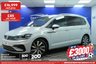USED 2018 18 VOLKSWAGEN TOURAN 2.0 TDI R-Line MPV 5dr Diesel DSG Euro 6 (s/s) (190 ps) STUNNING WHITE SILVER !! 7 SEATER  !!