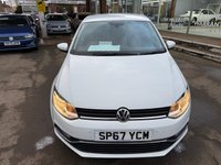 USED 2017 67 VOLKSWAGEN POLO 1.0 Match Edition Hatchback 5dr Petrol Manual Euro 6 (s/s) (60 ps) 