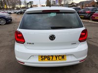 USED 2017 67 VOLKSWAGEN POLO 1.0 Match Edition Hatchback 5dr Petrol Manual Euro 6 (s/s) (60 ps) 