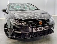 USED 2020 70 SEAT LEON 2.0 TSI Cupra 290 Hatchback 5dr Petrol DSG Euro 6 (s/s) (290 ps) 19'' ALLOY WHEELS , FRONT AND REAR PARKING SENSORS, DIGITAL COCKPIT , SAT NAV , CRUISE CONTROL , APPLE CARPLAY , ANDROID AUTO CONNECTIVITY , SERVICE HISTORY