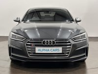 USED 2018 18 AUDI S5 3.0 TFSI V6 Sportback 5dr Petrol Tiptronic quattro Euro 6 (s/s) (354 ps) Striking Daytona Grey Pearl Paint , Full Black Nappa Leather Embossed S Seats , 19" Cavo Alloy Wheels , Privacy Glass , Light and Vision Pack