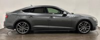 USED 2018 18 AUDI S5 3.0 TFSI V6 Sportback 5dr Petrol Tiptronic quattro Euro 6 (s/s) (354 ps) Striking Daytona Grey Pearl Paint , Full Black Nappa Leather Embossed S Seats , 19" Cavo Alloy Wheels , Privacy Glass , Light and Vision Pack
