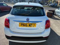 USED 2016 16 FIAT 500X 1.6 E-Torq Pop SUV 5dr Petrol Manual Euro 6 (110 ps) 2 OWNERS FROM NEW* SERVICE HISTORY* CRUISE CONTROL* ELECTRIC HANDBRAKE* AIR CON* BLUETOOTH PHONE AND AUDIO* AUX* USB* REMOTE CENTRAL LOCKING WITH 2 KEYS* ELECTRIC WINDOWS & MIRRORS*