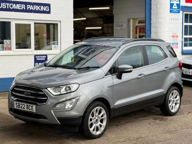 2022 22 Ford Ecosport 1.0T EcoBoost GPF Titanium SUV 5dr Petrol Manual Euro 6 (s/s) (125 ps)