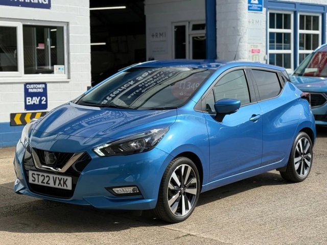 2022 22 Nissan Micra 1.0 IG-T Tekna Hatchback 5dr Petrol Manual Euro 6 (s/s) (92 ps)