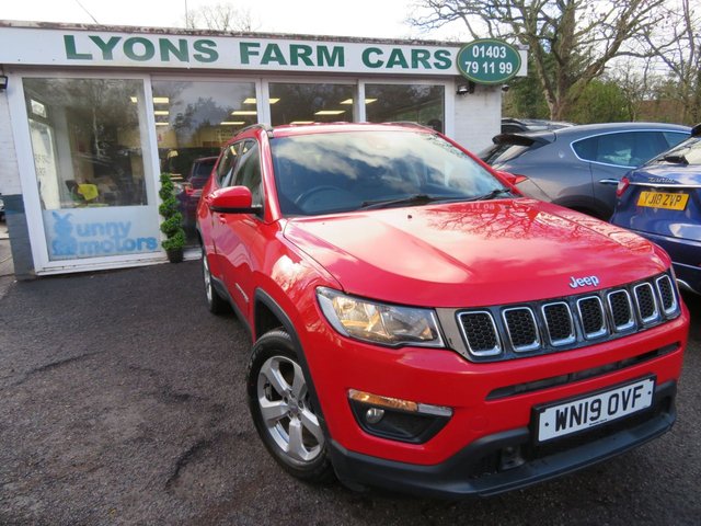 2019 19 Jeep Compass 1.4T MultiAirII Longitude SUV 5dr Petrol Manual Euro 6 (s/s) (140 ps)