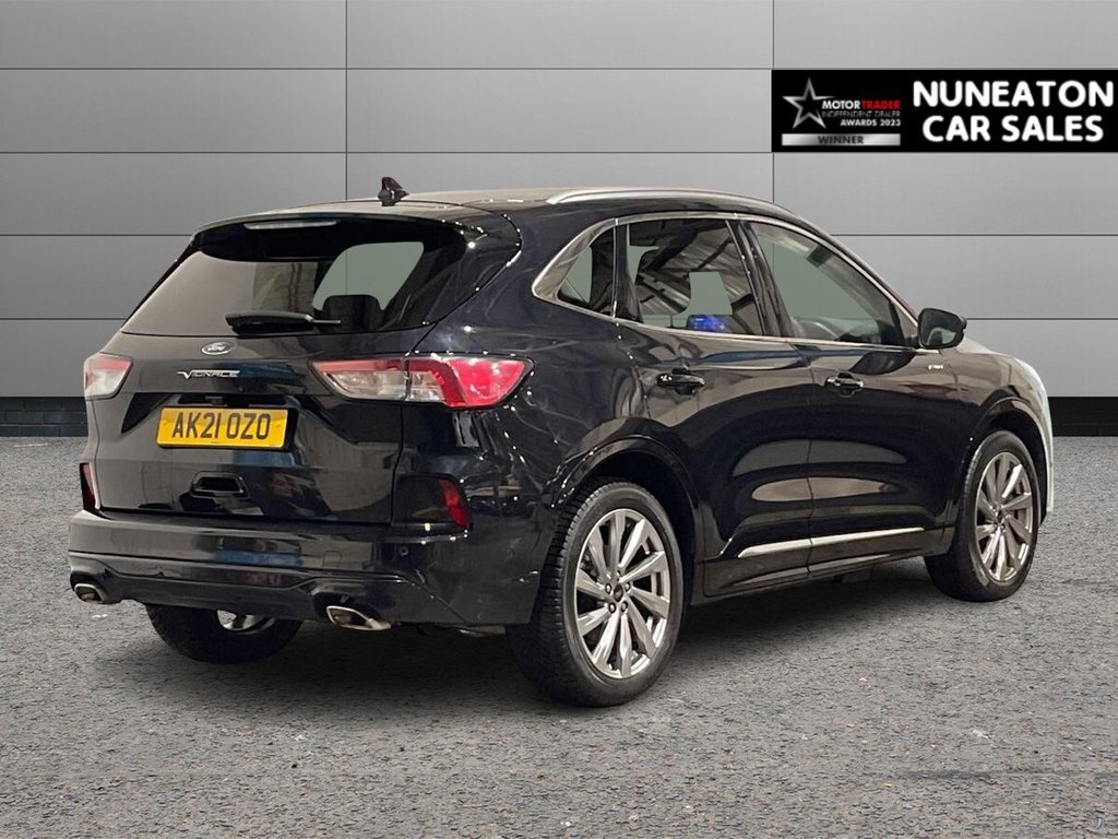 USED 2021 21 FORD KUGA 2.5 Duratec 14.4kWh Vignale SUV 5dr Petrol Plug-in Hybrid CVT Euro 6 (s/s) (225 ps) APPLE CAR PLAY AND ANDROID AUTO
