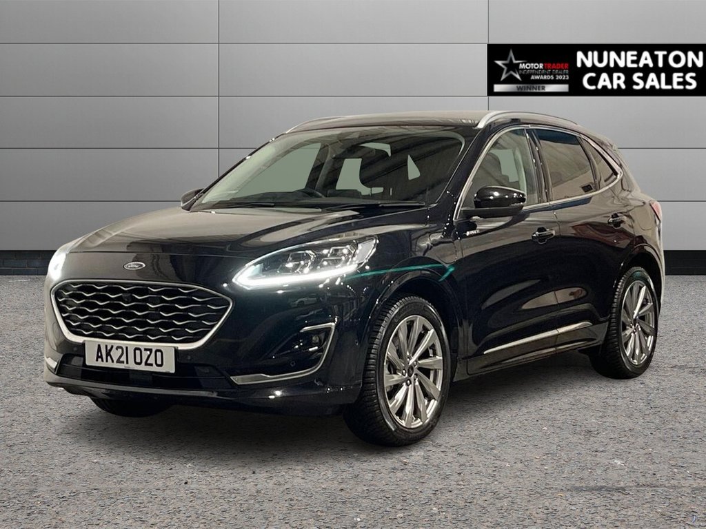 USED 2021 21 FORD KUGA 2.5 Duratec 14.4kWh Vignale SUV 5dr Petrol Plug-in Hybrid CVT Euro 6 (s/s) (225 ps) APPLE CAR PLAY AND ANDROID AUTO