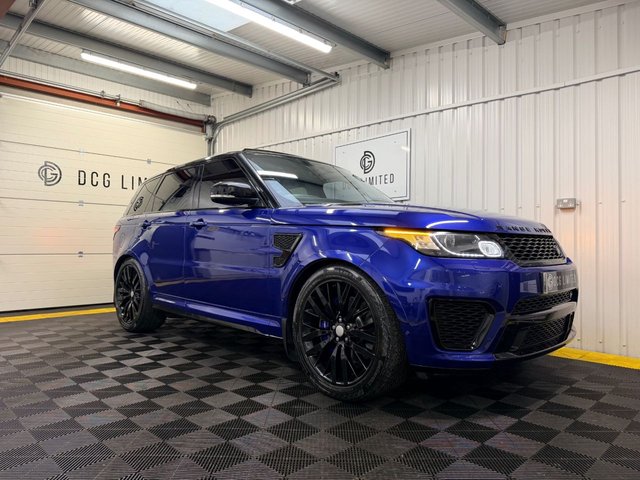2017 67 Land Rover Range Rover Sport 5.0 V8 SVR SUV 5dr Petrol Auto 4WD Euro 6 (s/s) (550 ps)
