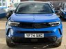 USED 2024 74 VAUXHALL MOKKA 1.2 Turbo Ultimate SUV 5dr Petrol Manual Euro 6 (s/s) (136 ps) UNDER 1300 MILES, NOVEMBER 2027 VAUXHALL WARRANTY