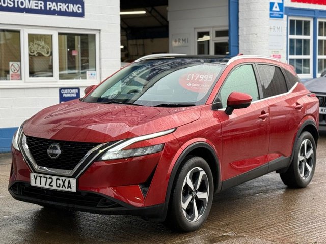 2022 72 Nissan Qashqai 1.3 DIG-T MHEV N-Connecta SUV 5dr Petrol Hybrid Manual Euro 6 (s/s) (140 ps)