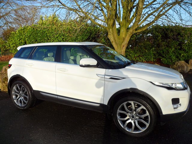 2011 61 Land Rover Range Rover Evoque 2.2 SD4 PRESTIGE LUX 5d AUTO 190 BHP