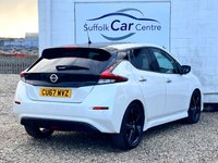 USED 2018 67 NISSAN LEAF 40kWh Tekna Hatchback 5dr Electric Auto (150 ps) www.suffolkcarcentre.co.uk - Located at Lowestoft