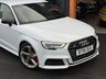 USED 2018 18 AUDI S3 2.0 TFSI Black Edition Sportback 5dr Petrol S Tronic quattro Euro 6 (s/s) (310 ps) 