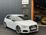 USED 2018 18 AUDI S3 2.0 TFSI Black Edition Sportback 5dr Petrol S Tronic quattro Euro 6 (s/s) (310 ps) 