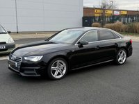 USED 2017 17 AUDI A4 2.0 TDI S line Saloon 4dr Diesel S Tronic quattro Euro 6 (s/s) (190 ps) WARRANTY INCLUDED - NATIONWIDE DELIVERY