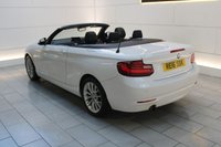 USED 2016 16 BMW 2 SERIES 1.5 218i SE Convertible 2dr Petrol Manual Euro 6 (stop/start) (136 ps) 