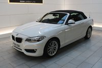 USED 2016 16 BMW 2 SERIES 1.5 218i SE Convertible 2dr Petrol Manual Euro 6 (stop/start) (136 ps) 