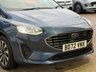 USED 2022 72 FORD FIESTA 1.0T EcoBoost MHEV Titanium Hatchback 5dr Petrol Hybrid DCT Euro 6 (s/s) (125 ps) ONLY 860 MILES, FSH