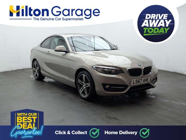 USED 2017 67 BMW 2 SERIES 2.0 218d Sport Coupe 2dr Diesel Auto Euro 6 (s/s) (150 ps) BLUETOOTH+NAVIGATION CLICK & COLLECT/HOME DELIVERY