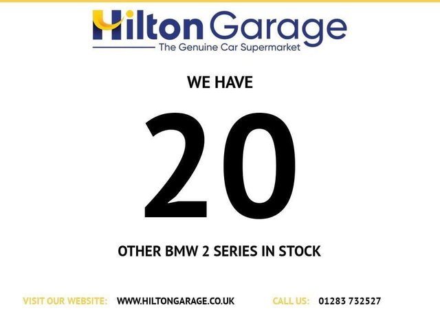 USED 2017 67 BMW 2 SERIES 2.0 218d Sport Coupe 2dr Diesel Auto Euro 6 (s/s) (150 ps) BLUETOOTH+NAVIGATION CLICK & COLLECT/HOME DELIVERY