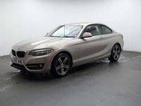 USED 2017 67 BMW 2 SERIES 2.0 218d Sport Coupe 2dr Diesel Auto Euro 6 (s/s) (150 ps) BLUETOOTH+NAVIGATION CLICK & COLLECT/HOME DELIVERY