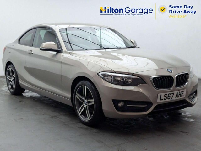 View our BMW 2 Series 2.0 218d Sport Coupe 2dr Diesel Auto Euro 6 (s/s) (150 ps) BLUETOOTH+NAVIGATION