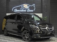 USED 2023 23 MERCEDES-BENZ V-CLASS 2.0 V300d AMG Line MPV 5dr Diesel G-Tronic+ Euro 6 (s/s) LWB (237 ps) 1 OWNER ONLY 41K SAT NAV VAT Q