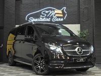 USED 2023 23 MERCEDES-BENZ V-CLASS 2.0 V300d AMG Line MPV 5dr Diesel G-Tronic+ Euro 6 (s/s) LWB (237 ps) 1 OWNER ONLY 41K SAT NAV VAT Q