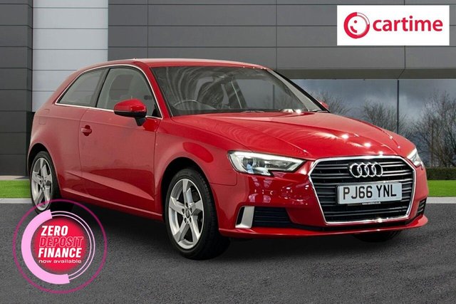 2016 Audi A3 1.4 TFSI CoD Sport Hatchback 3dr Petrol Manual Euro 6 (s/s) (150 ps) Non-Smoking Package, Audi Smartphone Interface, MMI Screen, 17In Alloys, Electric Door Mirrors 2016 photo