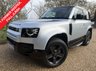 USED 2022 72 LAND ROVER DEFENDER 90 3.0 D250 MHEV X-Dynamic SE SUV 3dr Diesel Auto 4WD Euro 6 (s/s) (250 ps) 2 TONE LEATHER,LEDS,
