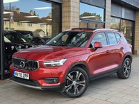 USED 2020 70 VOLVO XC40 2.0 B4 MHEV Inscription Pro SUV 5dr Petrol Hybrid Auto Euro 6 (s/s) (197 ps) FULL BLACK LEATHER TRIM  +  HEATED SEATS