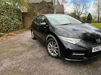 USED 2013 62 HONDA CIVIC 1.8 i-VTEC SE-T Euro 5 (s/s) 5dr LOW MILES|NAVI|RECENT SERVICE