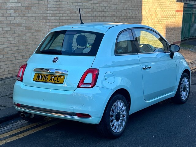 2016 FIAT 500 2016 1.2 Lounge Hatchback 3dr Petrol Manual Euro 6 (s/s) (69 bhp) - Photo 4