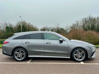 USED 2023 73 MERCEDES-BENZ CLA 1.3 CLA180h MHEV AMG Line (Executive) Shooting Brake 5dr Petrol Hybrid 7G-DCT Euro 6 (s/s) (150 ps) FULL MERCEDES DEALER HISTORY