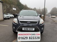 USED 2011 61 FORD KUGA 2.0 TDCi Titanium SUV 5dr Diesel Manual 2WD Euro 5 *FSH*2wd*TOW BAR* *LOW MILEAGE*FSH*TOW BAR*2wd*CRUISE*CLIMATE*DAB*