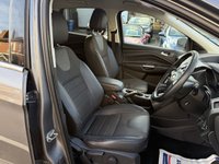 USED 2014 14 FORD KUGA 2.0 TDCi Titanium SUV 5dr Diesel Powershift AWD Euro 5 (163 ps) 19" WHEELS  1/2 LEATHER SEATS DAB CRUISE CONTROL