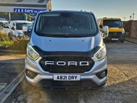 USED 2021 21 FORD TRANSIT CUSTOM 2.0 320 EcoBlue Limited Crew Van Double Cab 5dr Diesel Manual L1 H1 Euro 6 (s/s) (130 ps) 